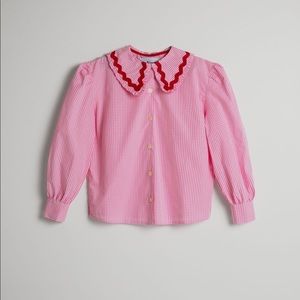 La Veste School Shirt 03 Pink Gingham